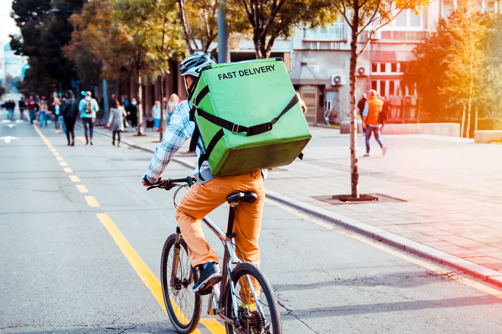 groene logistiek - fietskoerier
