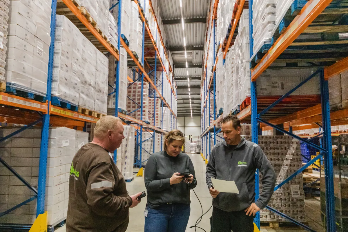 The Solucious team planning deliveries with Urbantz's last mile software